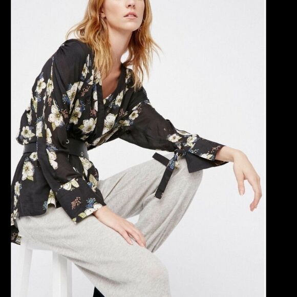 Free People Tuscan Dreams Floral Printed - Picture 2 of 11